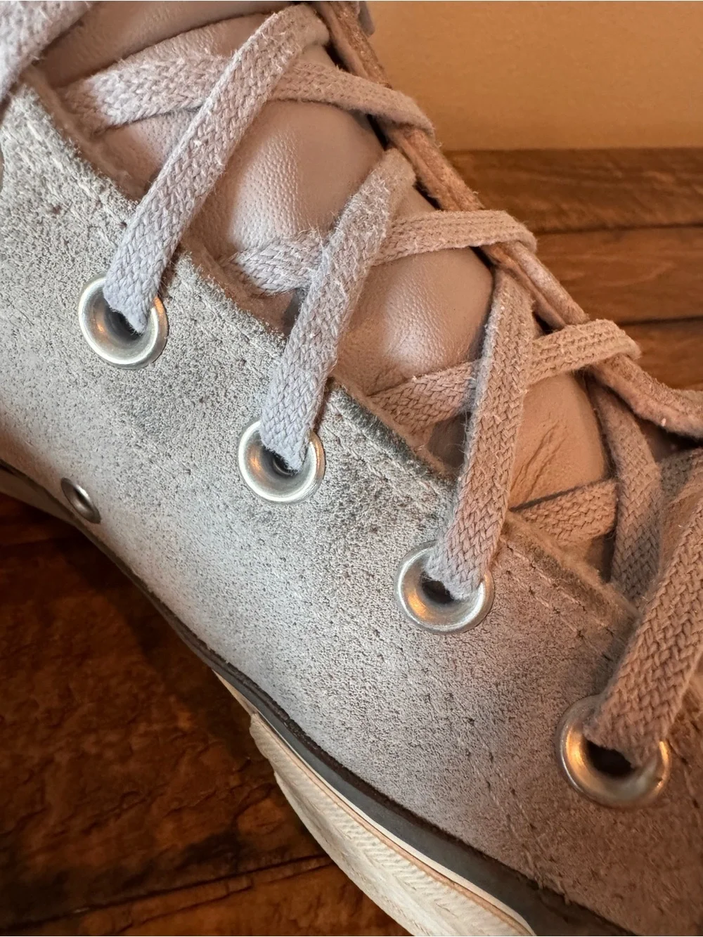 Women’s Converse Chuck Taylor All-Star High-Top Sneakers in Gravel/Iron Gray - Picture 14 of 14